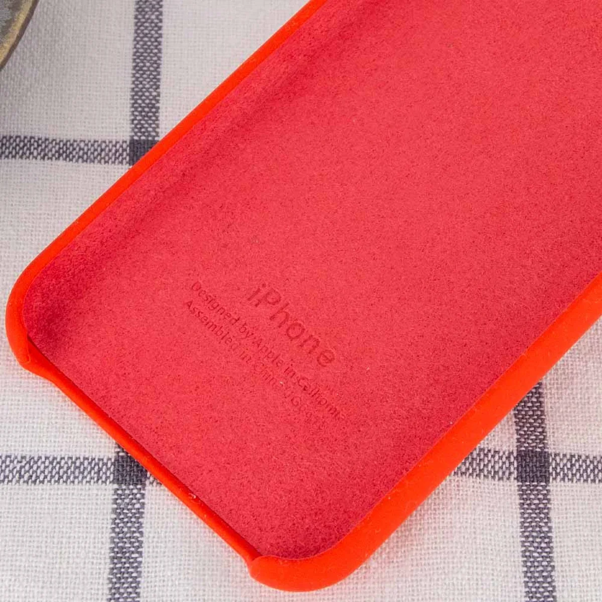 Чехол Silicone Case (AA) для Apple iPhone 7 plus / 8 plus (5.5") Красный / Red