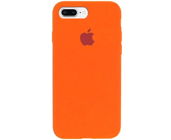 Чехол Silicone Case Full Protective (AA) для Apple iPhone 7 plus / 8 plus (5.5") Оранжевый / Apricot