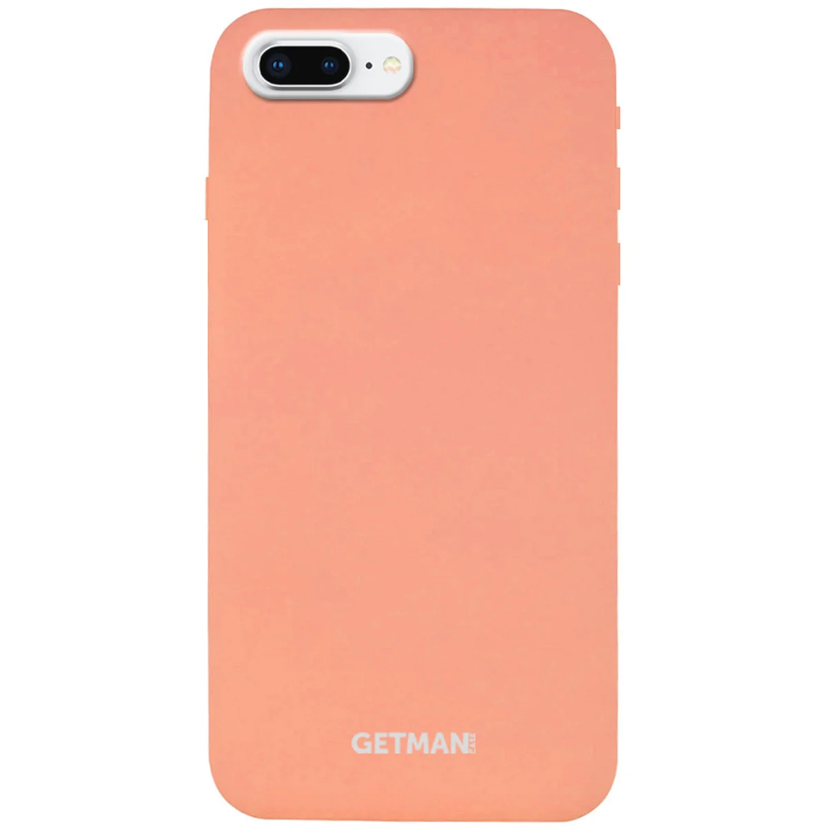 Чехол Silicone Case GETMAN for Magnet для Apple iPhone 7 plus / 8 plus (5.5") Розовый / Flamingo