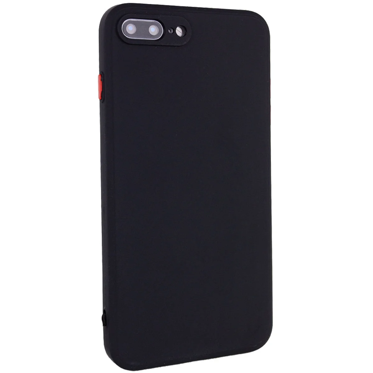 Чехол TPU Square Full Camera для Apple iPhone 7 plus / 8 plus (5.5") Черный