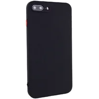 Чехол TPU Square Full Camera для Apple iPhone 7 plus / 8 plus (5.5") Черный