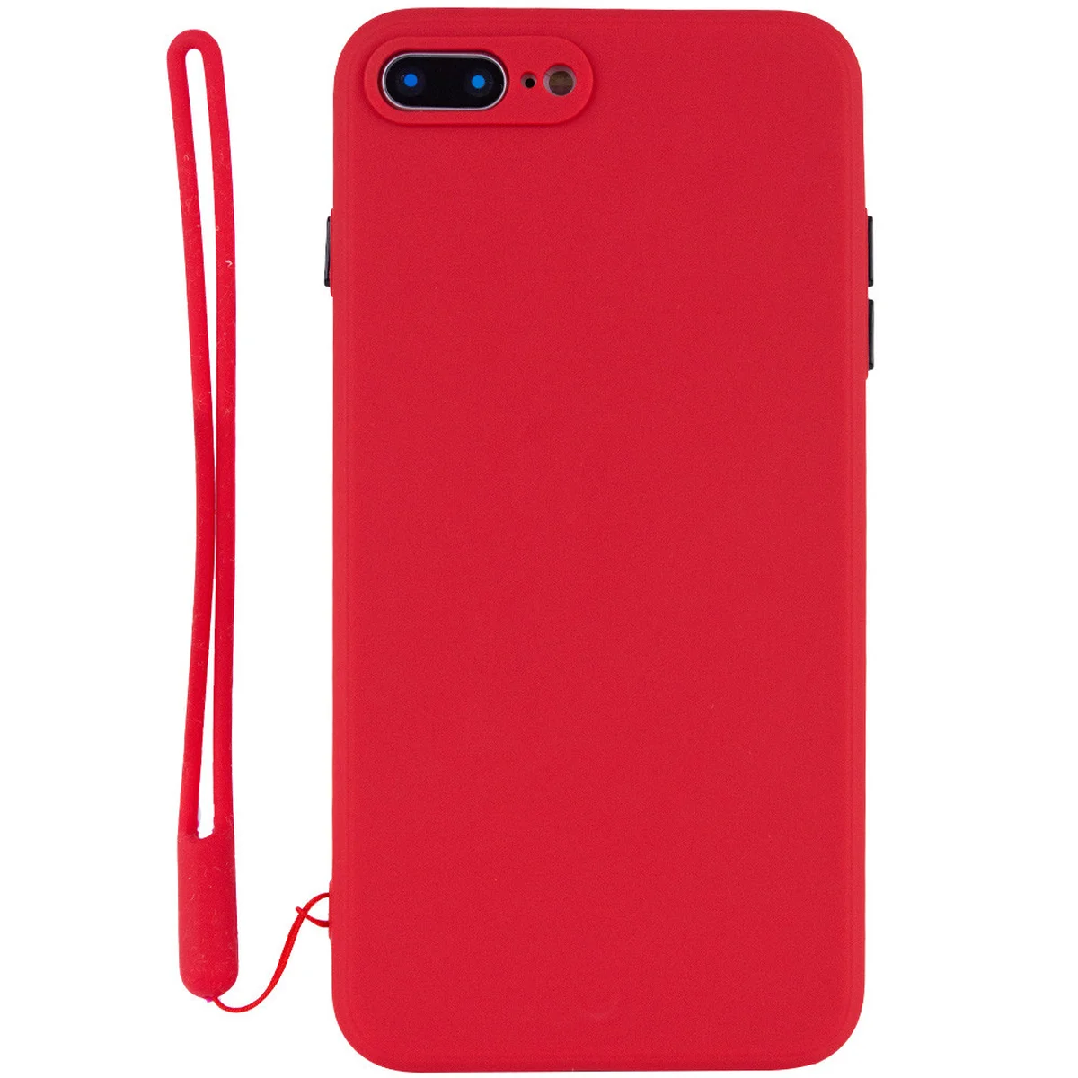 Чехол TPU Square Full Camera для Apple iPhone 7 plus / 8 plus (5.5") Красный