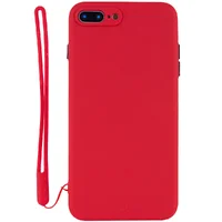 Чехол TPU Square Full Camera для Apple iPhone 7 plus / 8 plus (5.5") Красный
