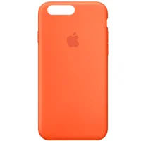 Чехол Silicone Case Full Protective (AA) для Apple iPhone 7 plus / 8 plus (5.5") Оранжевый / Electric Orange