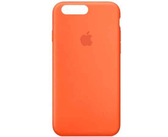 Чехол Silicone Case Full Protective (AA) для Apple iPhone 7 plus / 8 plus (5.5") Оранжевый / Electric Orange