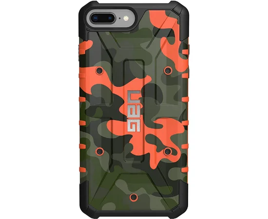 Ударопрочный чехол UAG Pathfinder камуфляж для Apple iPhone 6/6s plus / 7 plus/8 plus Оранжевый
