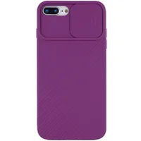 Чехол Camshield Square TPU со шторкой для камеры для Apple iPhone 7 plus / 8 plus (5.5") Фиолетовый