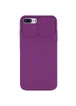 Чехол Camshield Square TPU со шторкой для камеры для Apple iPhone 7 plus / 8 plus (5.5") Фиолетовый
