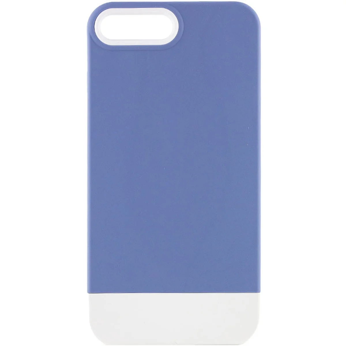 Чехол TPU+PC Bichromatic для Apple iPhone 7 plus / 8 plus (5.5") Blue / White