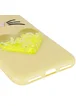 Силиконовый чехол Love Cat 3D для Apple iPhone 7 plus / 8 plus (5.5") Желтый