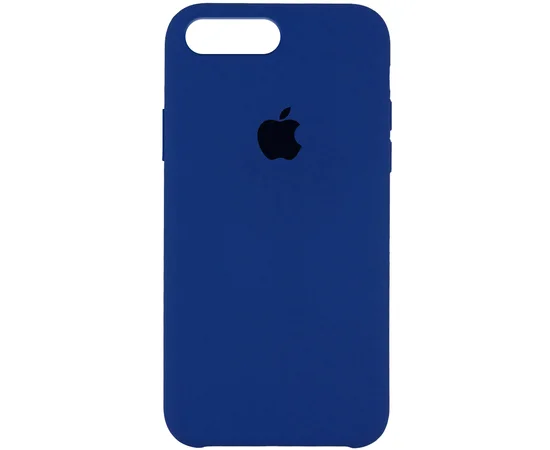 Чехол Silicone Case (AA) для Apple iPhone 7 plus / 8 plus (5.5") Синий / Blue Cobalt