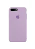 Чехол Silicone case (A) (с закрытым низом) для Apple iPhone 7 plus / 8 plus (5.5") Сиреневый / Dasheen