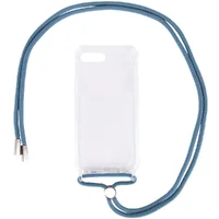 Чехол TPU Crossbody Transparent для Apple iPhone 7 plus / 8 plus (5.5") Зеленый / Pine green