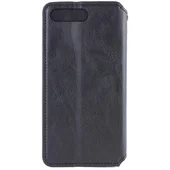 Кожаный чехол-книжка GETMAN Cubic (PU) для Apple iPhone 7 plus / 8 plus (5.5") Черный