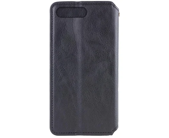 Шкіряний чохол-книжка GETMAN Cubic (PU) для Apple iPhone 7 plus / 8 plus (5.5") Чорний