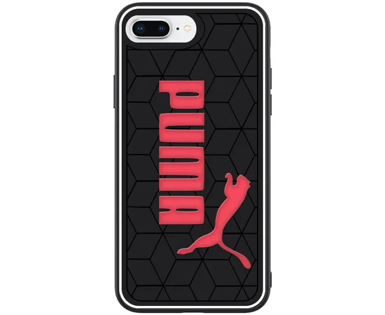 TPU Чехол Sneakers для Apple iPhone 7 plus / 8 plus (5.5") Черный / Puma