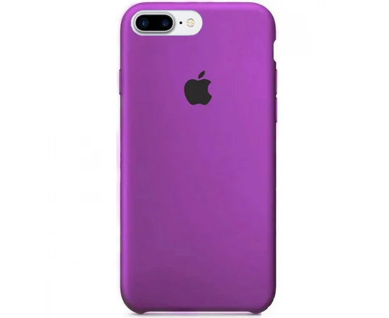 Чехол Silicone case (A) для Apple iPhone 7 plus / 8 plus (5.5") Фиолетовый / Grape