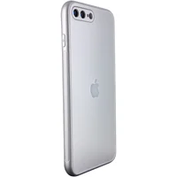 TPU+Glass чохол Matte Candy Full camera для Apple iPhone 7 plus / 8 plus (5.5") Білий