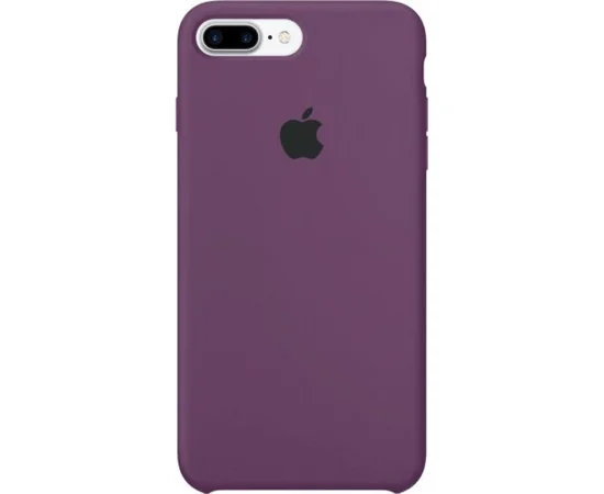 Чехол Silicone case (A) для Apple iPhone 7 plus / 8 plus (5.5") Фиолетовый / Purple