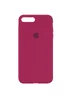 Чохол Silicone Case Full Protective (AA) для Apple iPhone 7 plus / 8 plus (5.5 ") Червоний / Rose Red