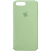 Чехол Silicone Case Full Protective (AA) для Apple iPhone 7 plus / 8 plus (5.5") Зеленый / Pistachio