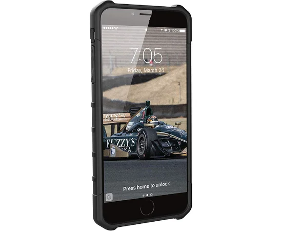 Ударопрочный чехол UAG Pathfinder камуфляж для Apple iPhone 6/6s plus / 7 plus/8 plus Серый