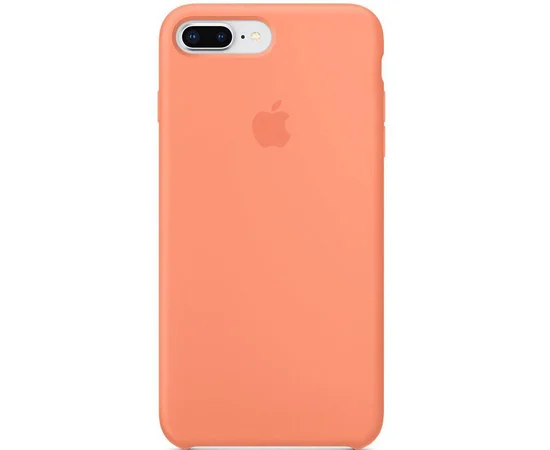 Чехол Silicone case (A) для Apple iPhone 7 plus / 8 plus (5.5") Оранжевый / Nectraine
