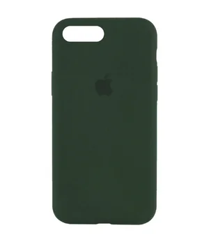 Чехол Silicone Case Full Protective (AA) для Apple iPhone 7 plus / 8 plus (5.5") Зеленый / Cyprus Green