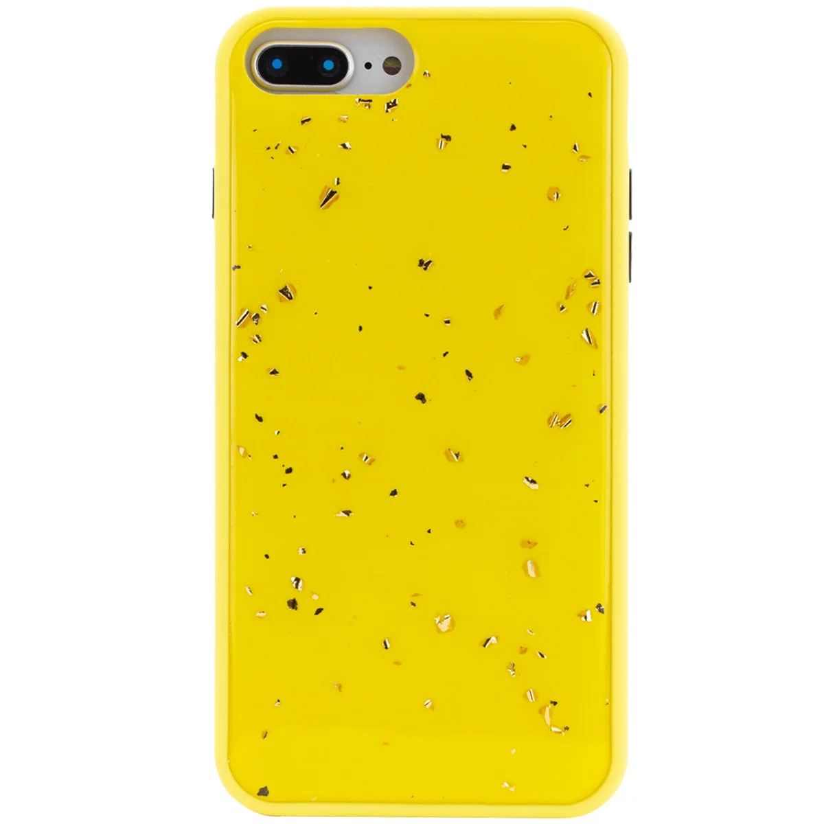 TPU чехол Confetti для Apple iPhone 7 plus / 8 plus (5.5") Желтый