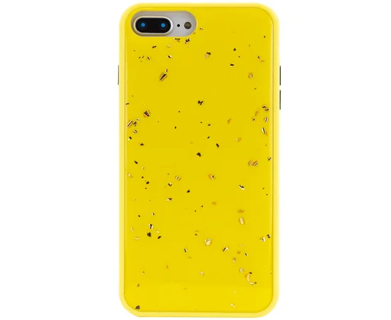 TPU чехол Confetti для Apple iPhone 7 plus / 8 plus (5.5") Желтый