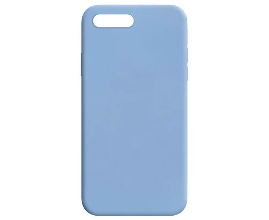Силиконовый чехол Candy для Apple iPhone 7 plus / 8 plus (5.5") Голубой / Lilac Blue