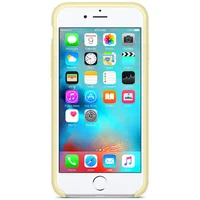 Чохол Silicone Case Full Protective (AA) для Apple iPhone 7 plus / 8 plus (5.5 ") Жовтий / Mellow Yellow