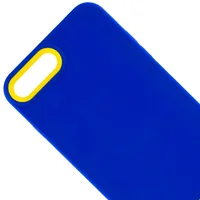Чохол TPU+PC Bichromatic для Apple iPhone 7 plus / 8 plus (5.5") Navy Blue / Yellow