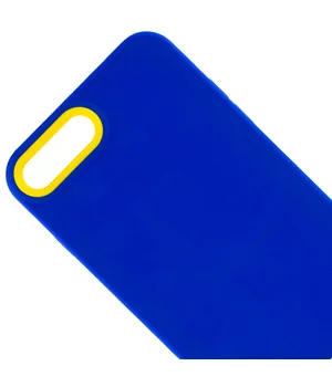 Чехол TPU+PC Bichromatic для Apple iPhone 7 plus / 8 plus (5.5") Navy Blue / Yellow