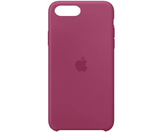 Чехол Silicone Case (AA) для Apple iPhone 7 plus / 8 plus (5.5") Малиновый / Pomegranate