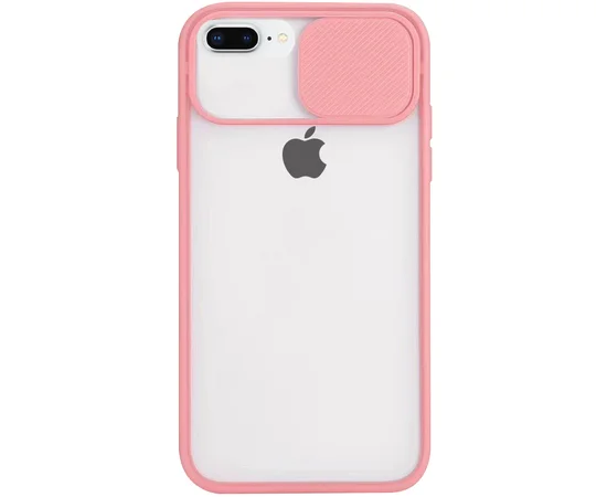 Чехол Camshield mate TPU со шторкой для камеры для Apple iPhone 7 plus / 8 plus (5.5") Розовый
