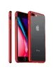 Прозрачный силиконовый чехол с глянцевой окантовкой Full Camera для Apple iPhone 7 plus/8 plus (5.5) Красный