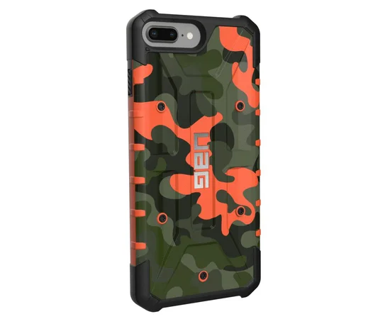 Ударопрочный чехол UAG Pathfinder камуфляж для Apple iPhone 6/6s plus / 7 plus/8 plus Оранжевый
