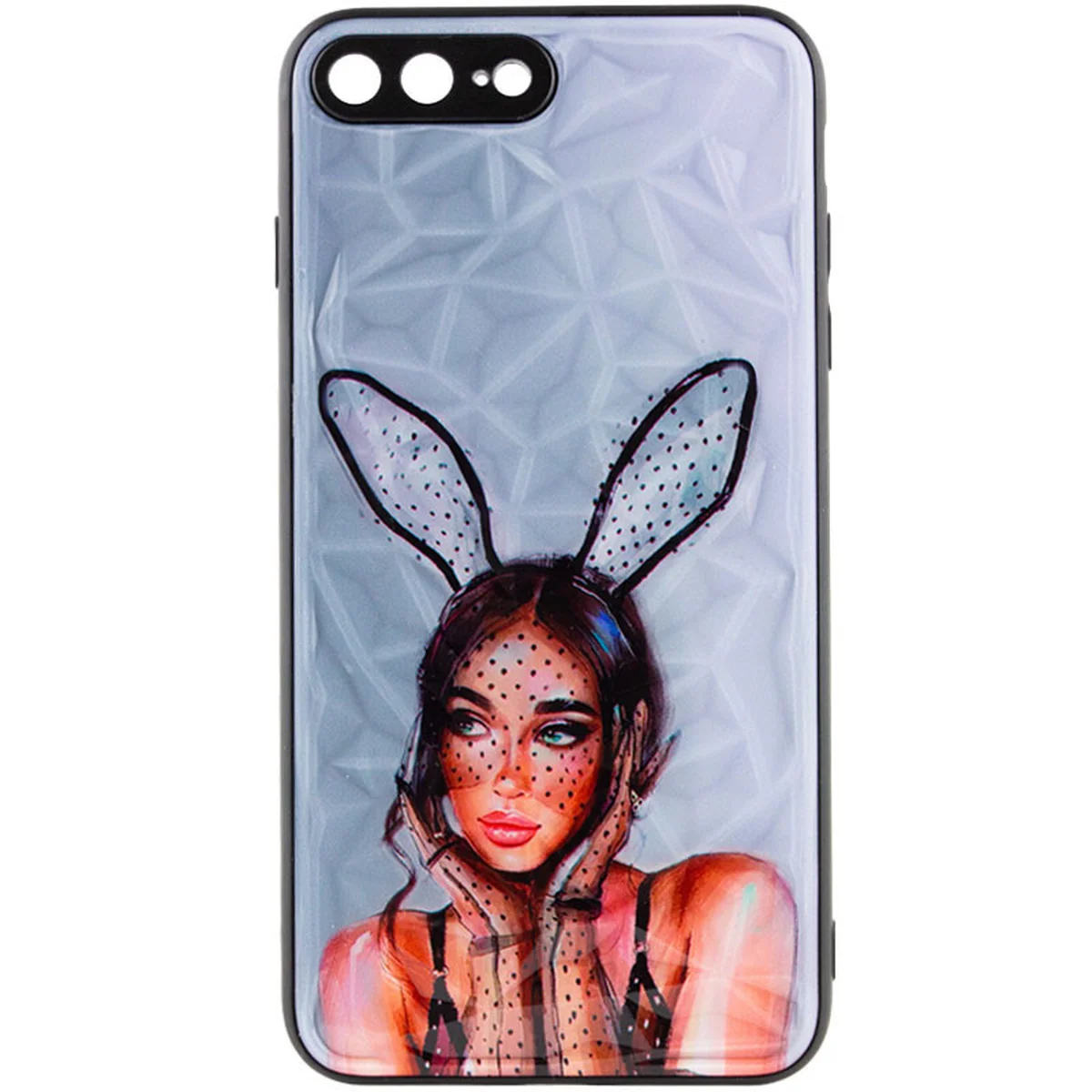 TPU+PC чехол Prisma Ladies для Apple iPhone 7 plus / 8 plus (5.5") Rabbit