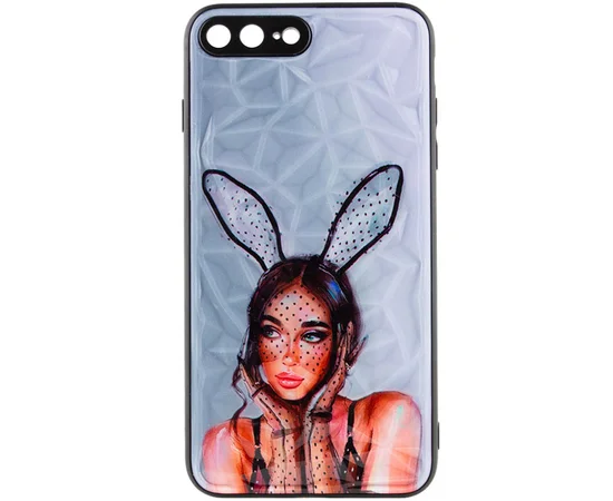 TPU+PC чехол Prisma Ladies для Apple iPhone 7 plus / 8 plus (5.5") Rabbit