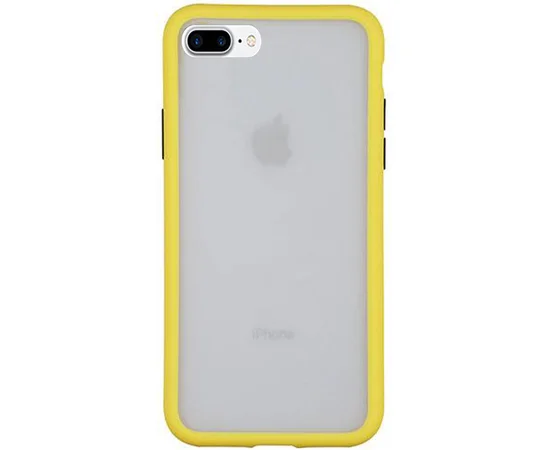TPU чехол LikGus Maxshield для Apple iPhone 7 plus / 8 plus (5.5") Желтый