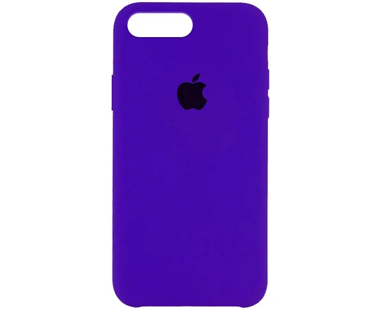 Чехол Silicone Case (AA) для Apple iPhone 7 plus / 8 plus (5.5") Синий / Shiny Blue