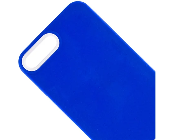 Чехол TPU+PC Bichromatic для Apple iPhone 7 plus / 8 plus (5.5") Navy Blue / White