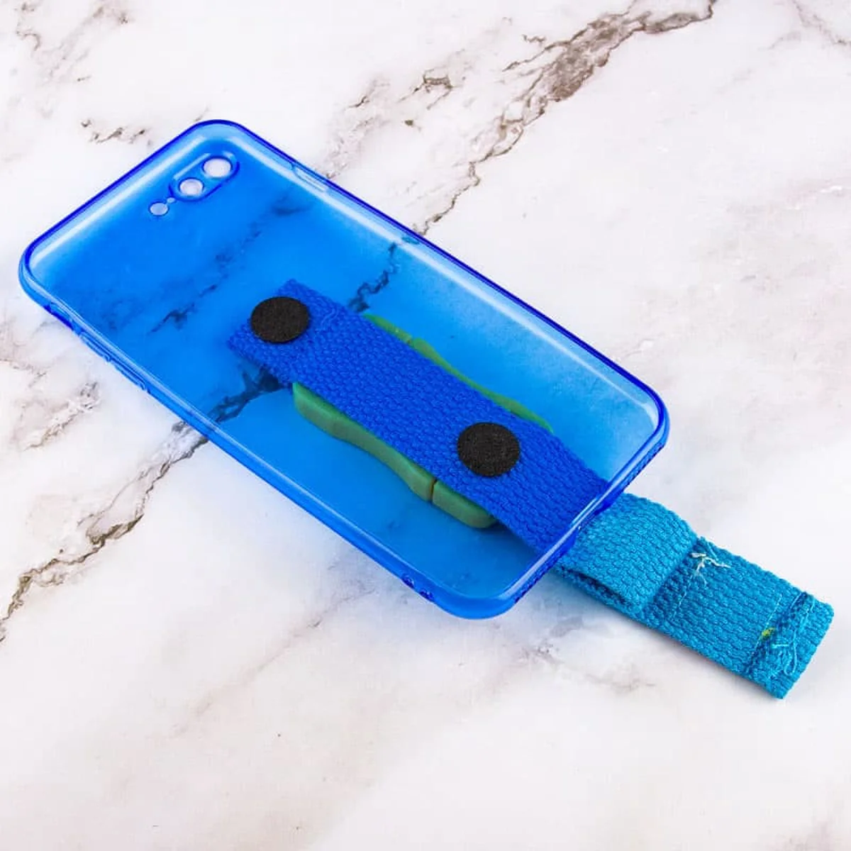 Чехол Handfree с цветным ремешком для Apple iPhone 7 plus / 8 plus (5.5") Синий