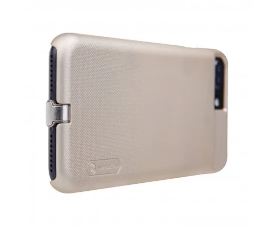 Чехол накладка Nillkin Magic с модулем приема от беспроводного ЗУ для iPhone 7 plus / 8 plus (5.5") Золотой