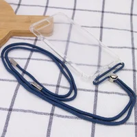 Чехол TPU Crossbody Transparent для Apple iPhone 7 plus / 8 plus (5.5") Синий