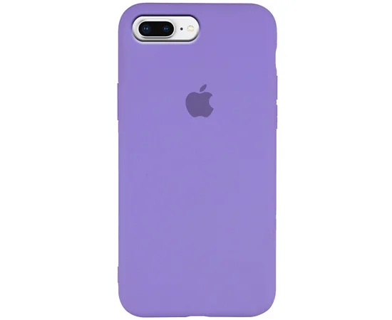Чехол Silicone Case Slim Full Protective для Apple iPhone 7 plus / 8 plus (5.5") Сиреневый / Dasheen