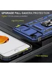 Ударопрочный чехол Camshield Army Ring для Apple iPhone 7 plus / 8 plus (5.5") Синий / Navy