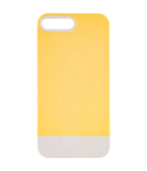 Чехол TPU+PC Bichromatic для Apple iPhone 7 plus / 8 plus (5.5") Creamy-yellow / White