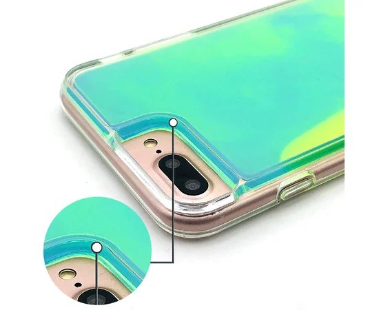 Неоновый чехол Neon Sand glow in the dark для Apple iPhone 7 plus / 8 plus (5.5") Зеленый